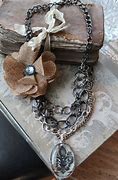 Image result for Burlap Jewelry