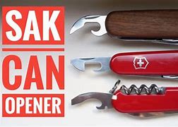 Image result for Swiss Army Knife Can Opener