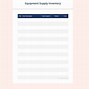 Image result for Medical Supply Inventory List Template