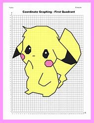 Image result for Pikachu Coordinate Graph