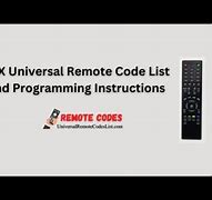 Image result for QFX Universal Remote Codes