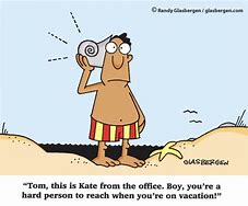 Image result for Funny Office Vacation Beach