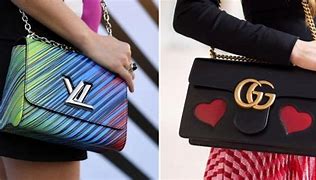 Image result for Louis Vuitton versus Gucci