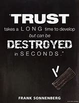 Image result for Trust Is Destroyed Quotes