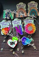 Image result for Acrylic Badge Holder