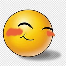 Image result for Whats App Blushing Smiling Emoji