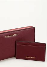 Image result for Michael Kors Bordeaux Wallet