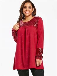 Image result for Plus Size Lace Tunic