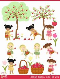 Image result for Apple-Picking Clip Art