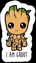 Image result for Baby Groot Decal