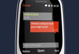 Image result for Nokia 3310 Text