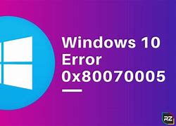 Image result for Error Code Windows 0X80070005