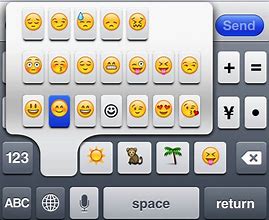 Image result for iOS Emoji Keyboard All