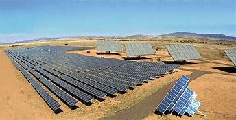 Image result for Solar Panels in Desert