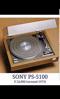Image result for Standing Turntable Sony