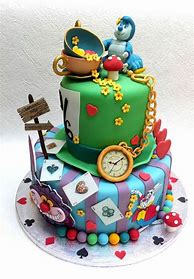 Image result for Mad Hatter Tea Party Cake