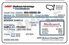 Image result for Medicare Advantage Plan Card