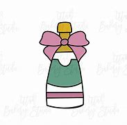 Image result for Champagne Bottle with Yellow Bow