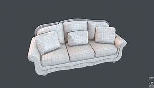 Image result for Old Sofa Low Poly