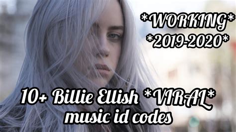 Billie Eilish Song Codes For Roblox