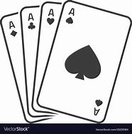 Image result for 4 Aces Clip Art