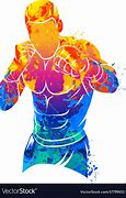 Image result for Mixed Martial Arts Drawing
