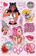 Image result for Gold Stickers Cartoon
