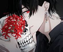 Image result for Anime Boy with Skull Mask