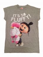 Image result for Despicable Me Agnes and Unicorn Adult Shirt