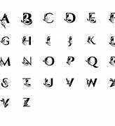 Image result for Fancy First Letter Font