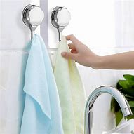 Image result for Wall Mounted Bathroom Towel Hooks