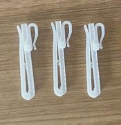 Image result for Clip Strip Wide Plastic Hooks