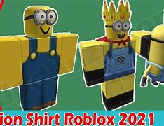 Image result for Minion Shirt Roblox