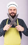Image result for Man Holding Large Knife
