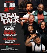 Image result for Real Talk Comedy Tour