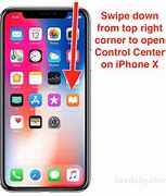 Image result for How to Access Control Center On iPhone