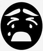Image result for Crying Emoji Black Background