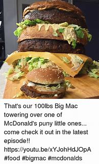 Image result for McDonald's Big Mac Meme