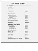 Image result for Company Balance Sheet PDF Download