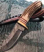 Image result for Custom Handmade Skinning Knives