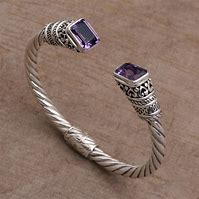 Image result for Bali Sterling Amethyst Bracelet