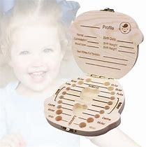 Image result for Baby Tooth Box Keepsake