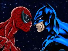Image result for Batman Spider-Man