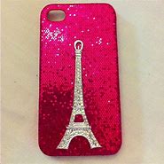 Image result for Pink Glitter Ring iPhone Case