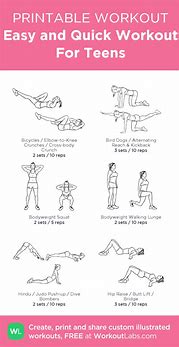 Image result for Home Workout for Teens 30 Days