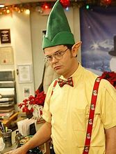 Image result for Christmas Dwight Office