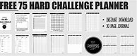 Image result for 75 Hard Challenge Score Printable