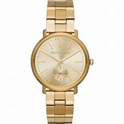 Image result for Michael Kors Gold Plated Watch