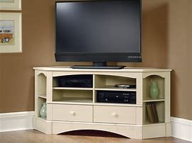 Image result for Small Corner TV Stands for Flat Screens