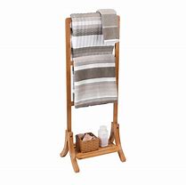 Image result for Bamboo Towel Rack